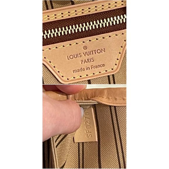 AUTHENTIC Louis Vuitton Monogram Neverfull MM - Picture 8 of 11